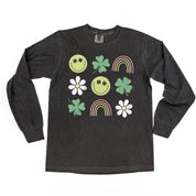 3x3 - Lucky Spring Things - Long Sleeve Comfort Colors Tee Little Mama Shirt Shop