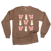 Bunnies & Bows - LONG SLEEVE Comfort Colors Tee Little Mama Shirt Shop