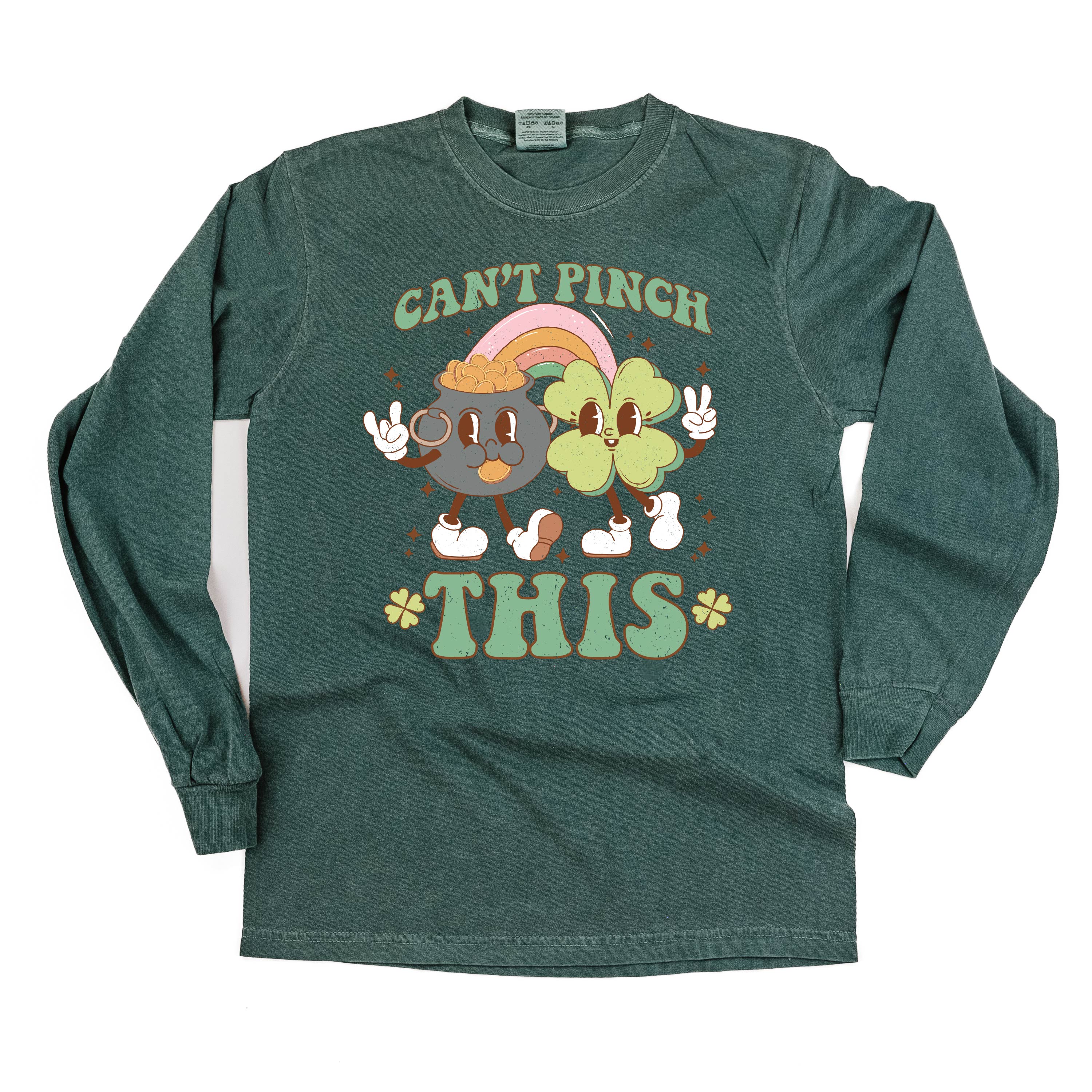 Can't Pinch This - Long Sleeve Comfort Colors Tee Little Mama Shirt Shop