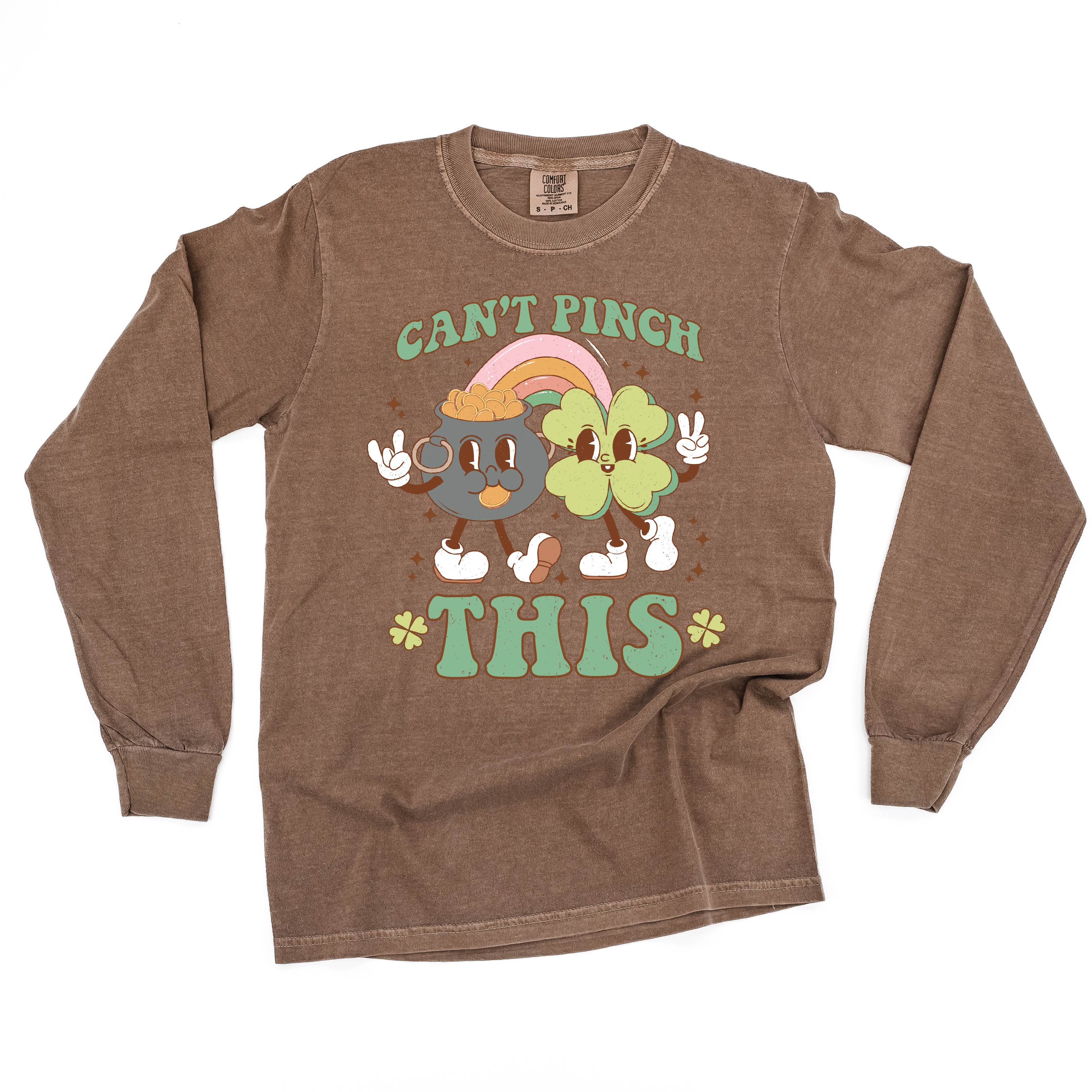 Can't Pinch This - Long Sleeve Comfort Colors Tee Little Mama Shirt Shop
