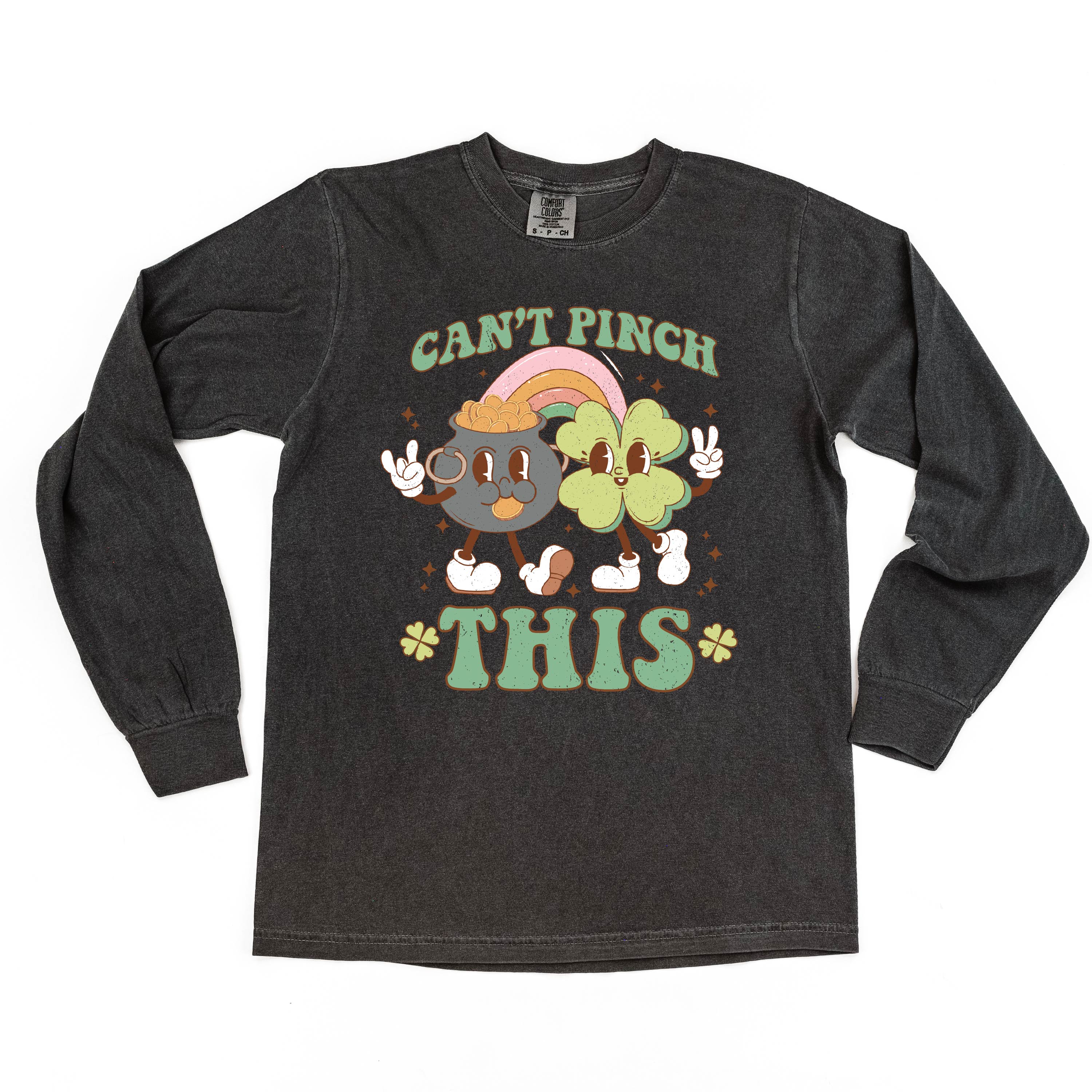 Can't Pinch This - Long Sleeve Comfort Colors Tee Little Mama Shirt Shop