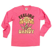 Feeling Dandy - Long Sleeve Comfort Colors Tee Little Mama Shirt Shop