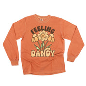 Feeling Dandy - Long Sleeve Comfort Colors Tee Little Mama Shirt Shop