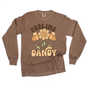 Feeling Dandy - Long Sleeve Comfort Colors Tee Little Mama Shirt Shop