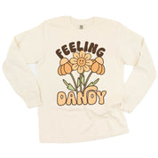 Feeling Dandy - Long Sleeve Comfort Colors Tee Little Mama Shirt Shop