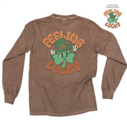 Feeling Lucky (pf&b) - Long Sleeve Comfort Colors Tee Little Mama Shirt Shop