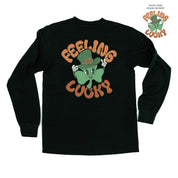 Feeling Lucky (pf&b) - Long Sleeve Comfort Colors Tee Little Mama Shirt Shop