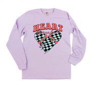 Heart Breaker - Skateboard - Long Sleeve Comfort Colors Tee Little Mama Shirt Shop