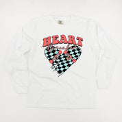 Heart Breaker - Skateboard - Long Sleeve Comfort Colors Tee Little Mama Shirt Shop