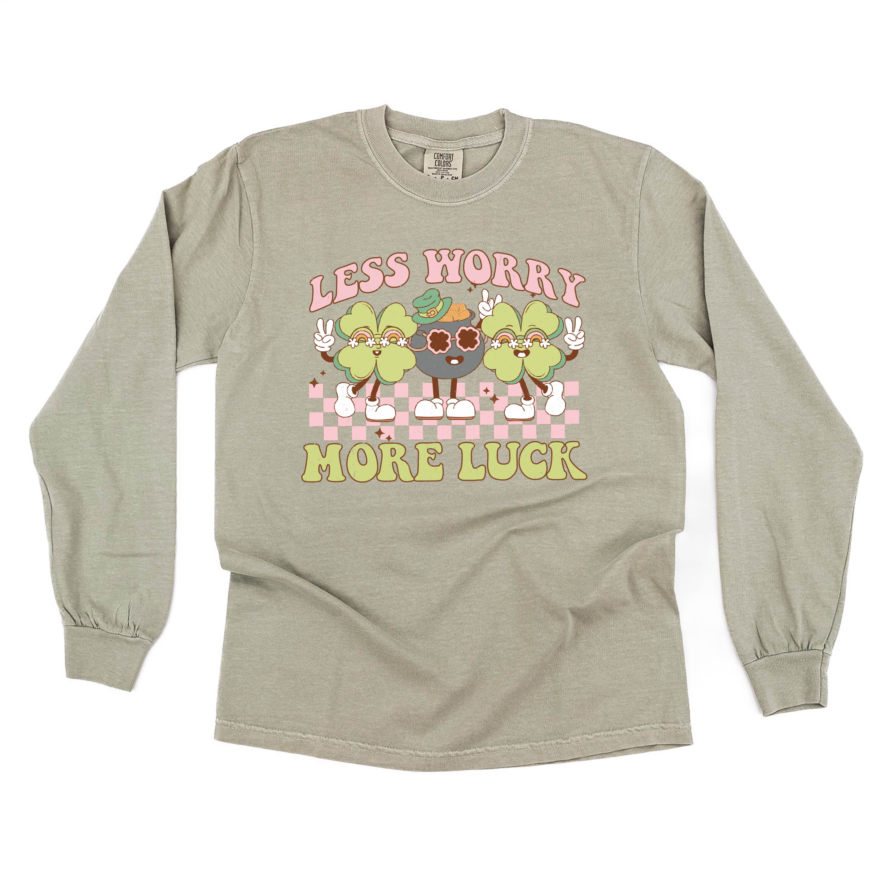 LS_comfort_colors_long_sleeve_less_worry_more_luck_little_mama_shirt_shop