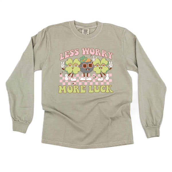 LS_comfort_colors_long_sleeve_less_worry_more_luck_little_mama_shirt_shop