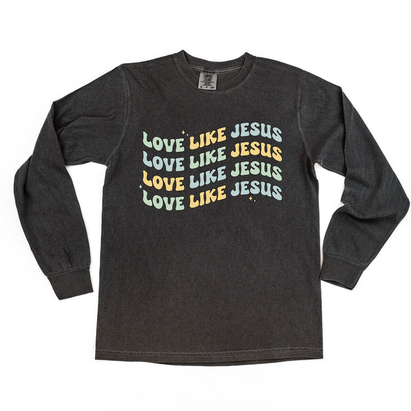Love Like Jesus - BOY Version - LONG SLEEVE COMFORT COLORS TEE