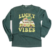 Lucky Vibes - LONG SLEEVE Comfort Colors Tee Little Mama Shirt Shop