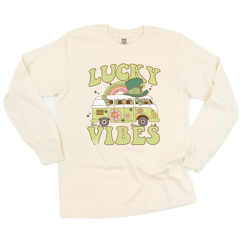 Lucky Vibes - LONG SLEEVE COMFORT COLORS TEE