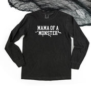 Mama of a Monster - LONG SLEEVE COMFORT COLORS TEE Little Mama Shirt Shop