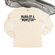 Mama of a Monster - LONG SLEEVE COMFORT COLORS TEE Little Mama Shirt Shop