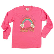 Only Happens When It Rains - LONG SLEEVE COMFORT COLORS TEE Little Mama Shirt Shop