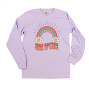 Only Happens When It Rains - LONG SLEEVE COMFORT COLORS TEE Little Mama Shirt Shop