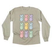 Pastel Peeps - 3x3 - LONG SLEEVE Comfort Colors Tee Little Mama Shirt Shop