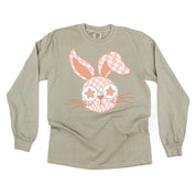 LS_comfort_colors_long_sleeve_pink_checkered_bunny_little_mama_shirt_shop