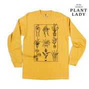 Plant Lady w/ Back Detail - LONG SLEEVE COMFORT COLORS TEE Little Mama Shirt Shop