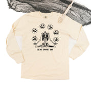 In My Spooky Era - Long Sleeve Comfort Colors Tee Little Mama Shirt Shop