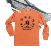 In My Spooky Era - Long Sleeve Comfort Colors Tee Little Mama Shirt Shop