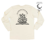 Take the Time (Front Pocket) w/ To Expand Your Mind (Back) - LONG SLEEVE COMFORT COLORS TEE Little Mama Shirt Shop