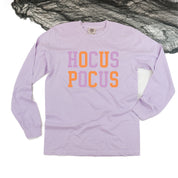Hocus Pocus - Long Sleeve Comfort Colors Tee Little Mama Shirt Shop