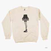 Leg Lamp - FRAGILE (f&b) - BASIC Fleece Little Mama Shirt Shop LLC