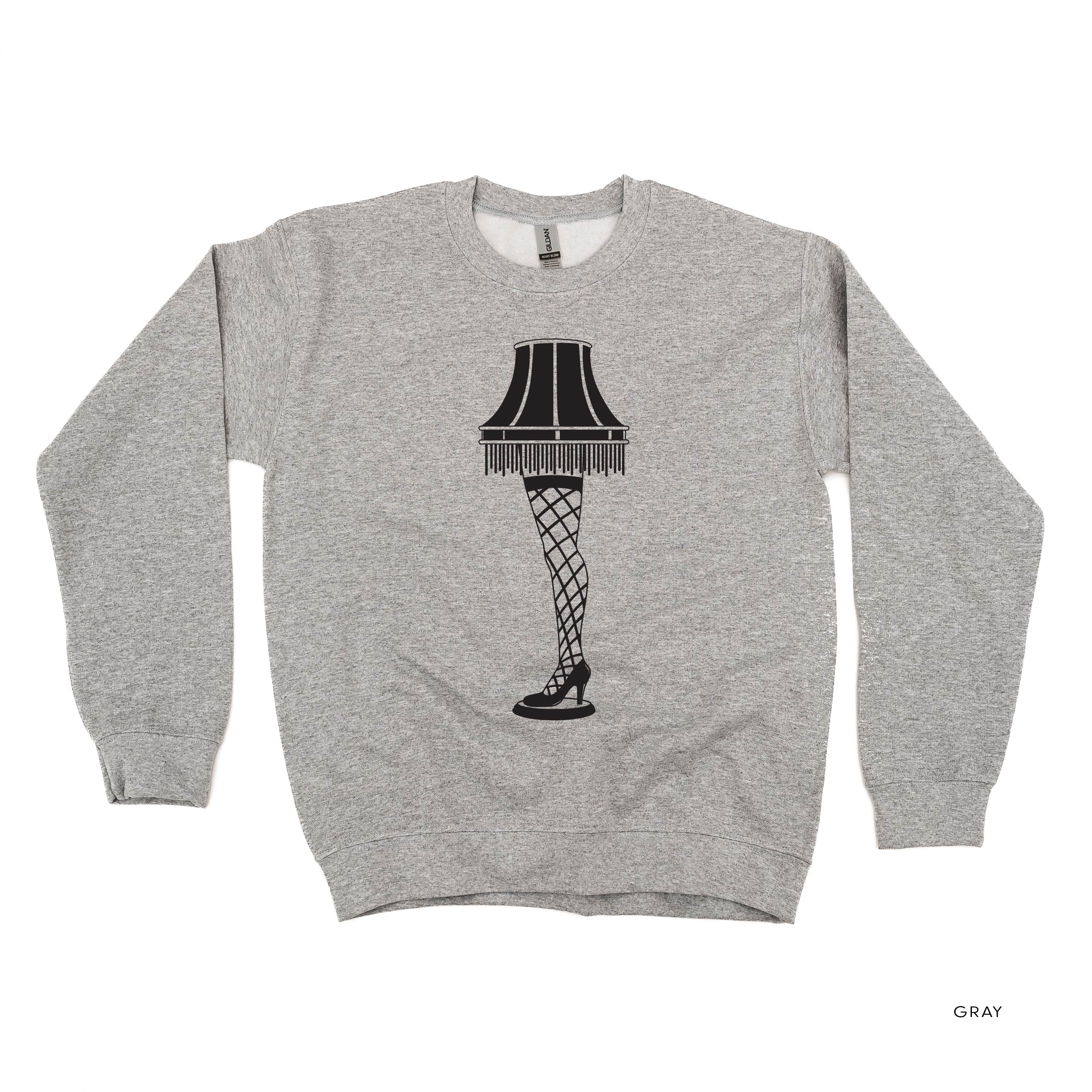 Leg Lamp - FRAGILE (f&b) - BASIC Fleece Little Mama Shirt Shop LLC