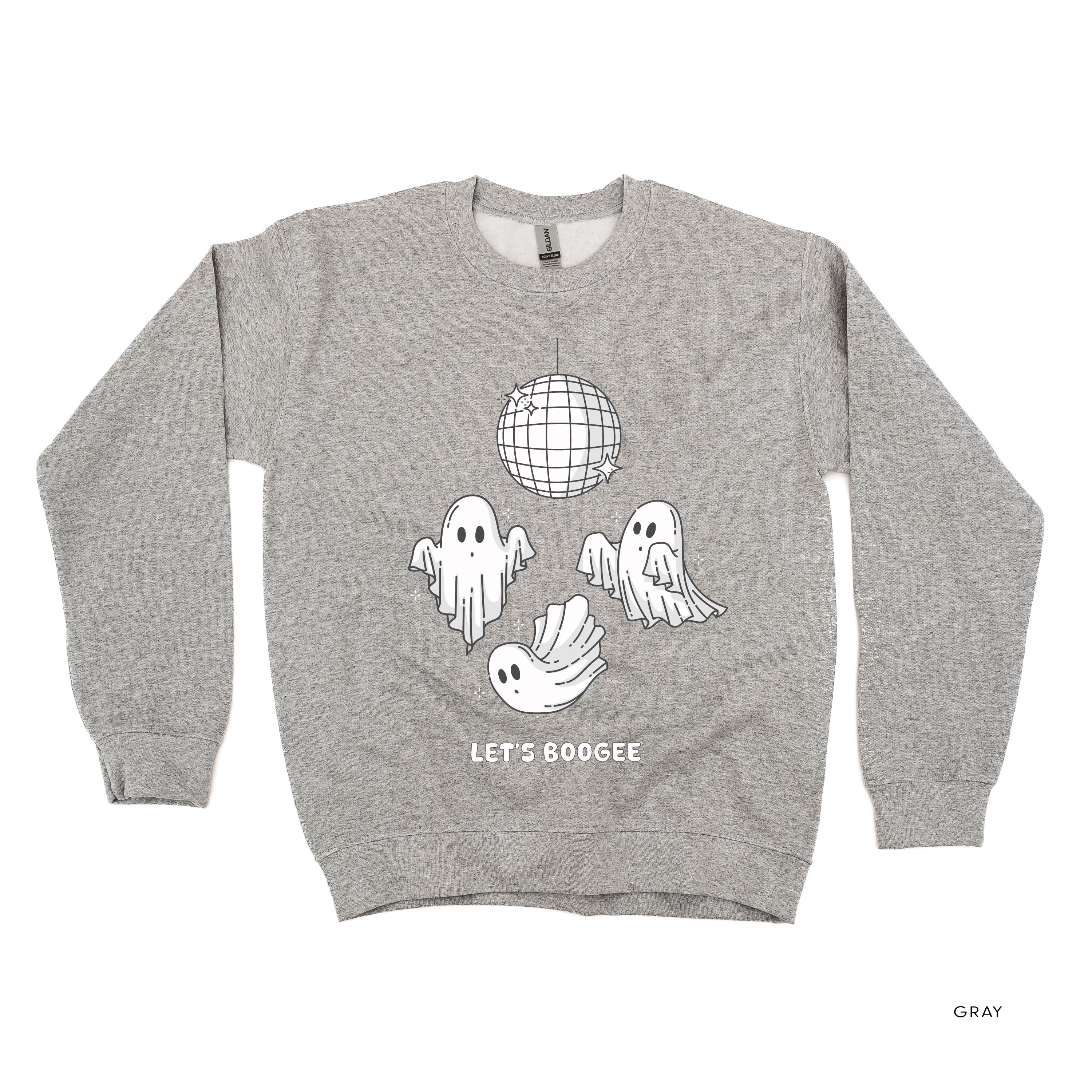 Let's Boogee - Basic Fleece Crewneck Little Mama Shirt Shop LLC
