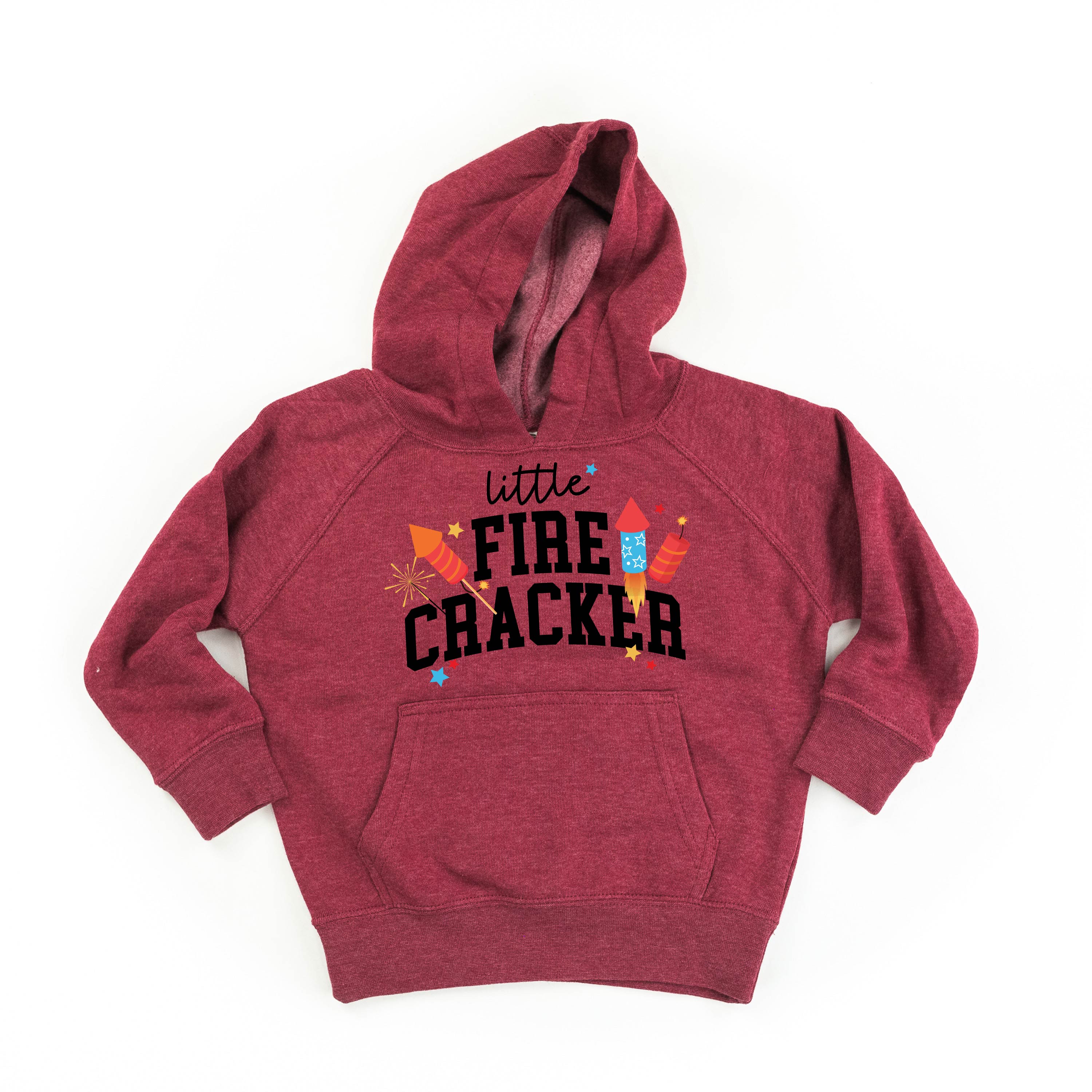 Little Firecracker - Child HOODIE Little Mama Shirt Shop LLC