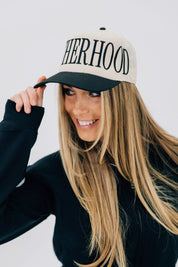 Motherhood Trucker Hat – Embroidered Mom Baseball Cap | Little Mama Shirt Shop Little Mama Shirt Shop