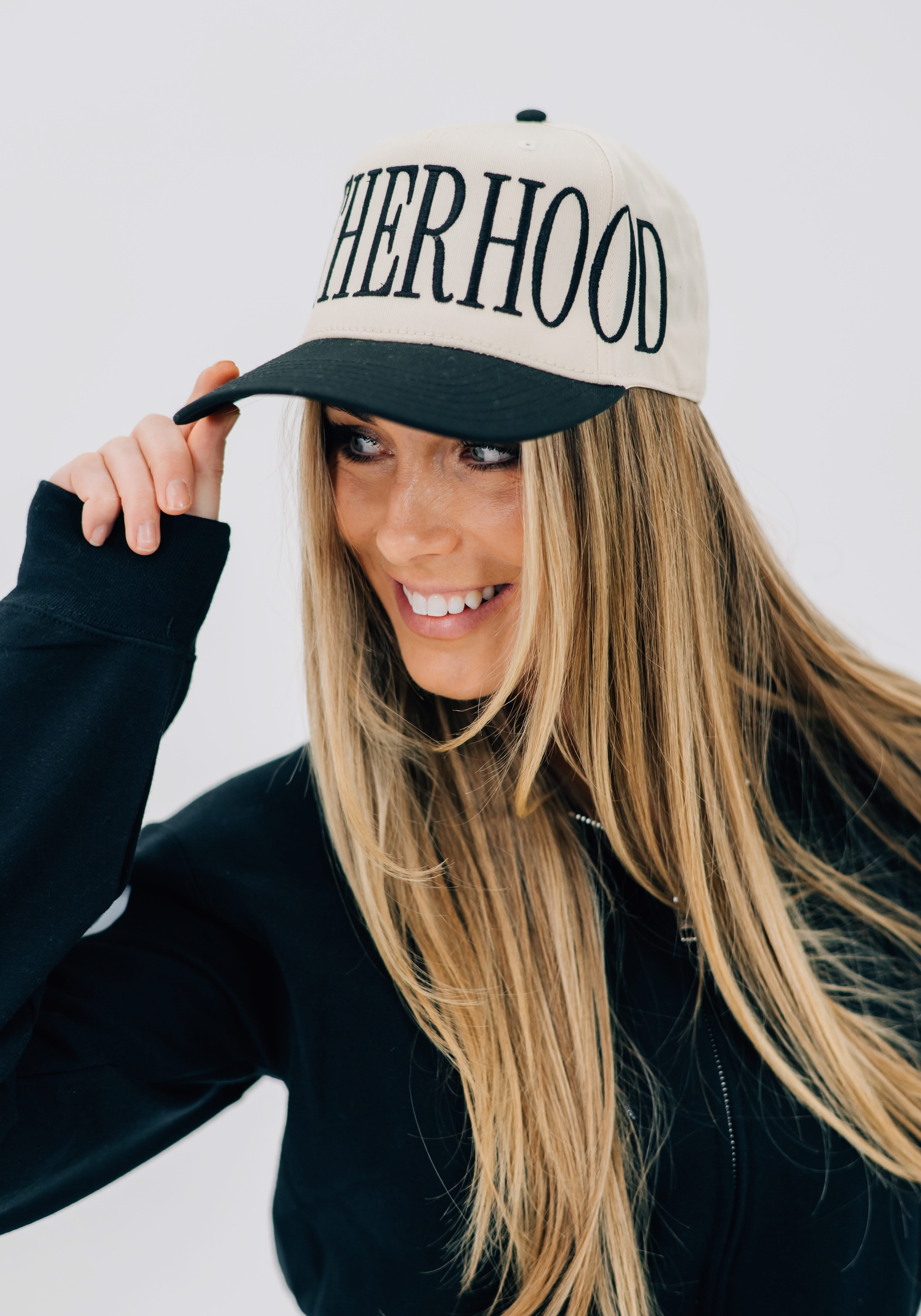 Motherhood Trucker Hat – Embroidered Mom Baseball Cap | Little Mama Shirt Shop Little Mama Shirt Shop