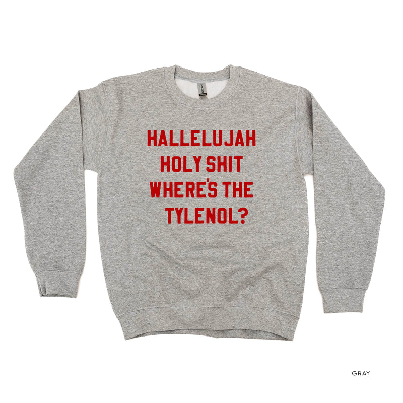 Hallelujah Holy Shit Where's The Tylenol? - BASIC Fleece