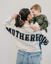 Motherhood Elevated Fleece Hoodie – Customizable Year Embroidery | Little Mama Shirt Shop Little Mama Shirt Shop LLC