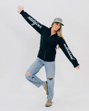Redefine Motherhood – Women's Full Zip Sweatshirt | Little Mama Shirt Shop Little Mama Shirt Shop LLC