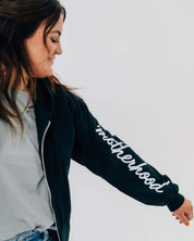 Redefine Motherhood – Women's Full Zip Sweatshirt | Little Mama Shirt Shop Little Mama Shirt Shop LLC