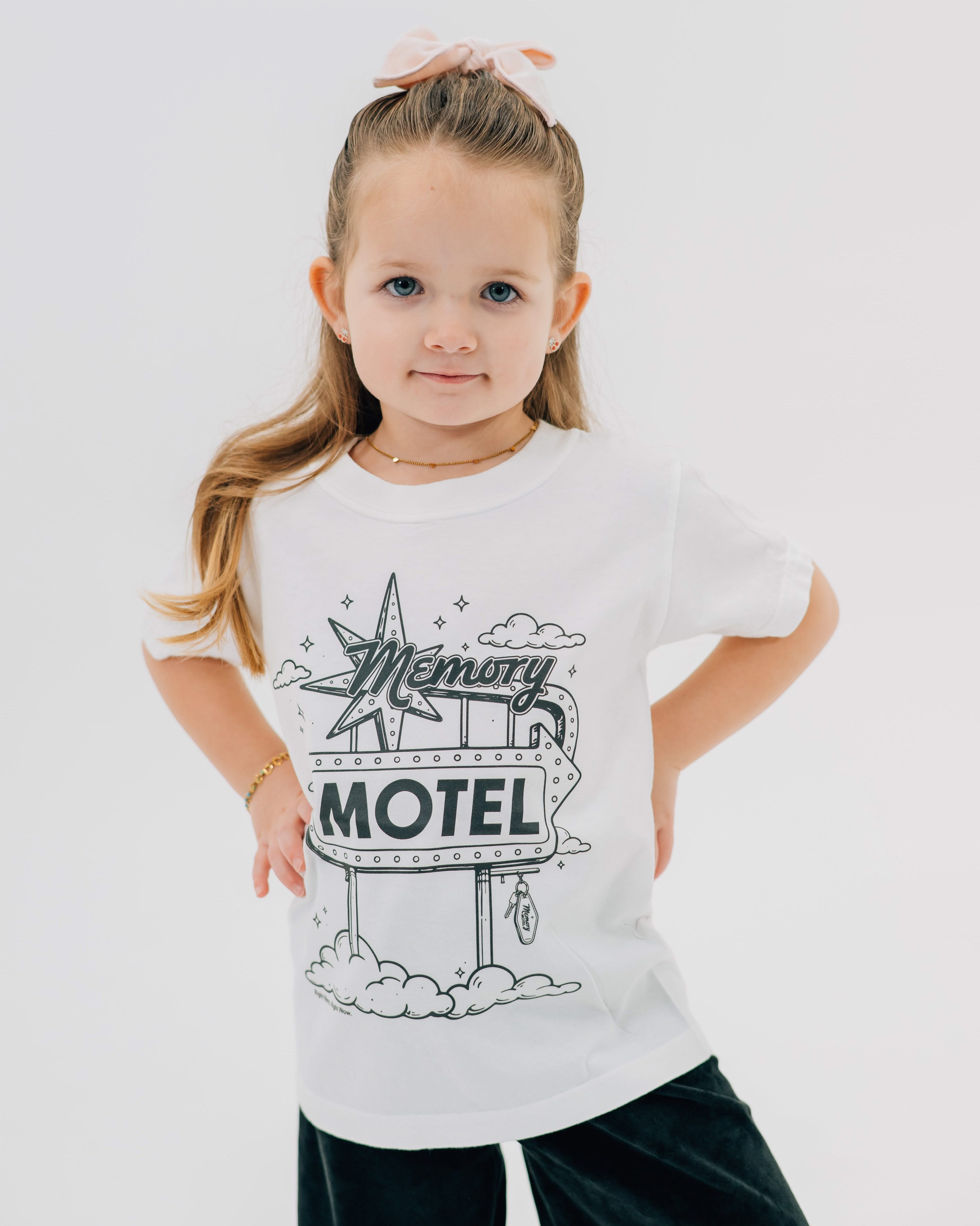Memory Motel - Toddler Tee | Little Mama Shirt Shop Little Mama Shirt Shop LLC