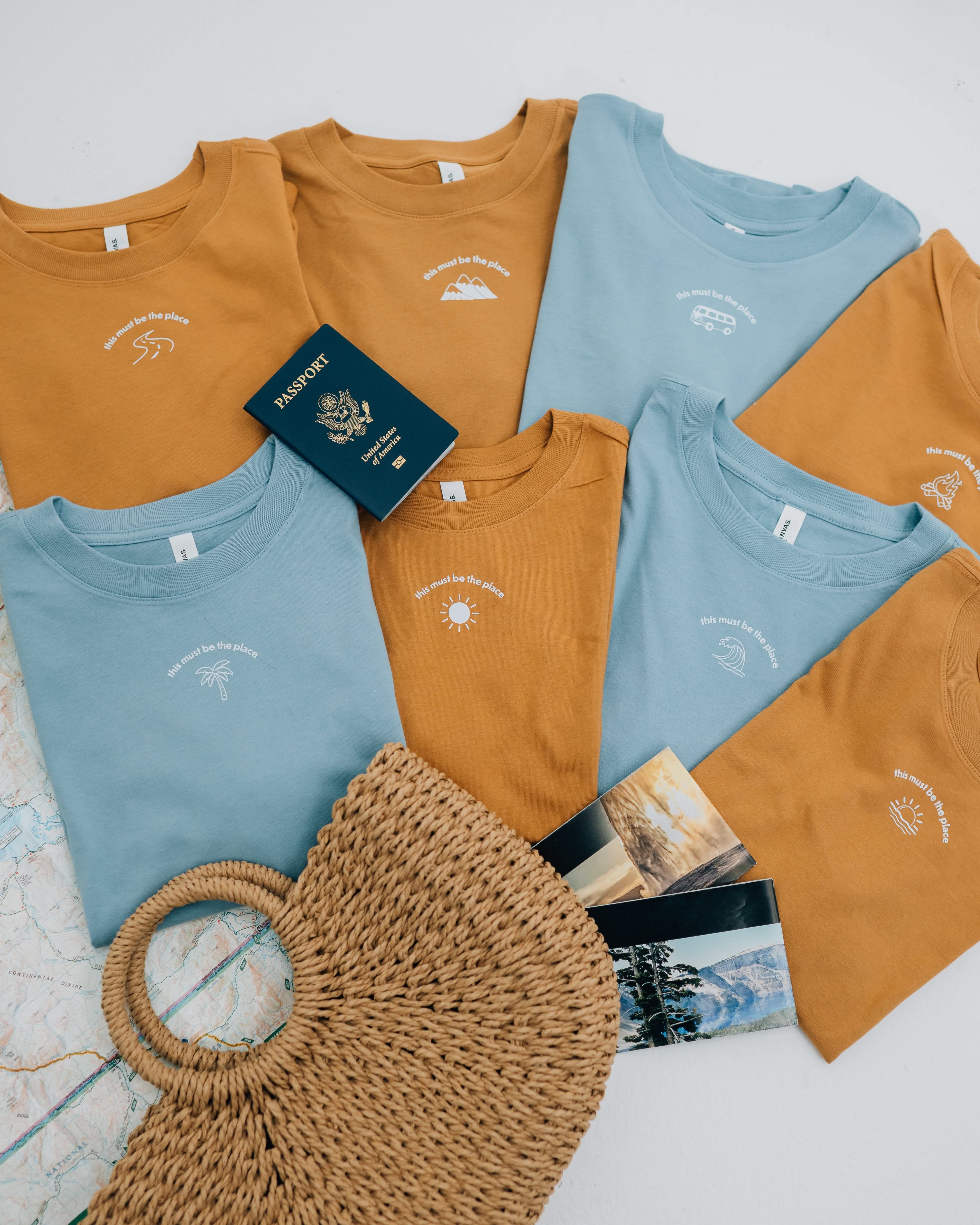This Must Be The Place (Choose Your Symbol) - Women's Everyday Tee | Little Mama Shirt Shop Little Mama Shirt Shop LLC