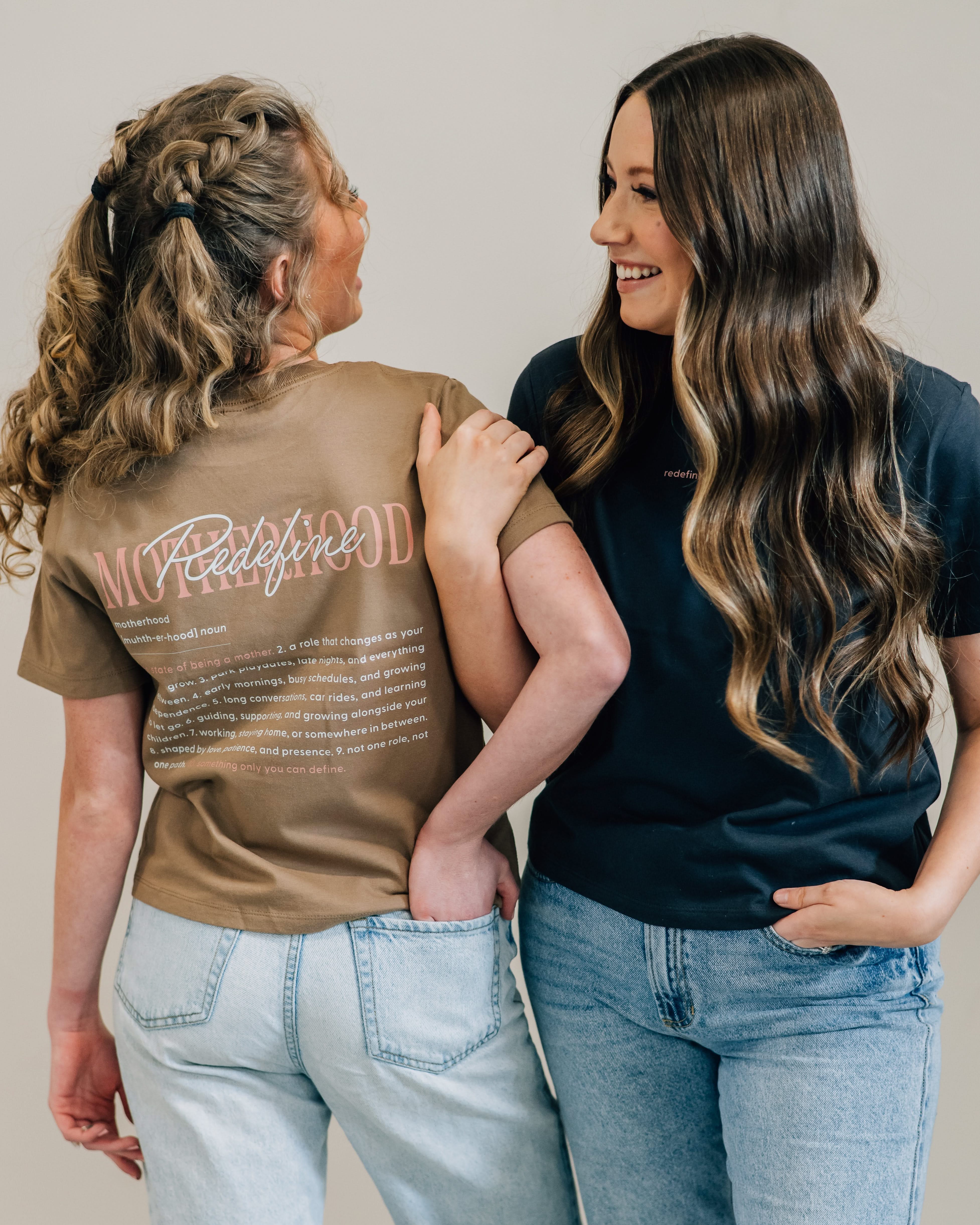 Redefine Motherhood - Women's Everyday Tee | Little Mama Shirt Shop Little Mama Shirt Shop LLC