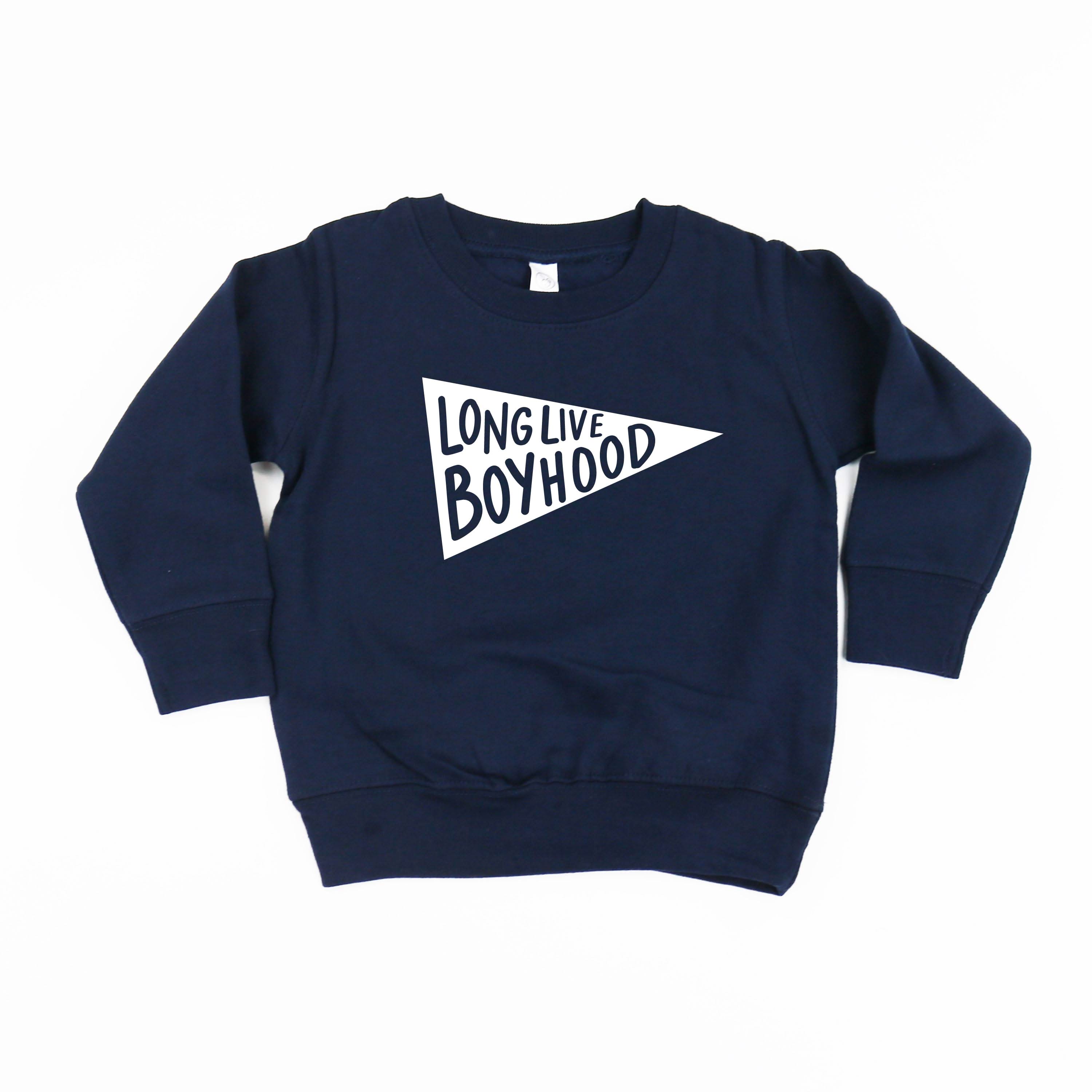 Long Live Boyhood - Child Sweater Little Mama Shirt Shop