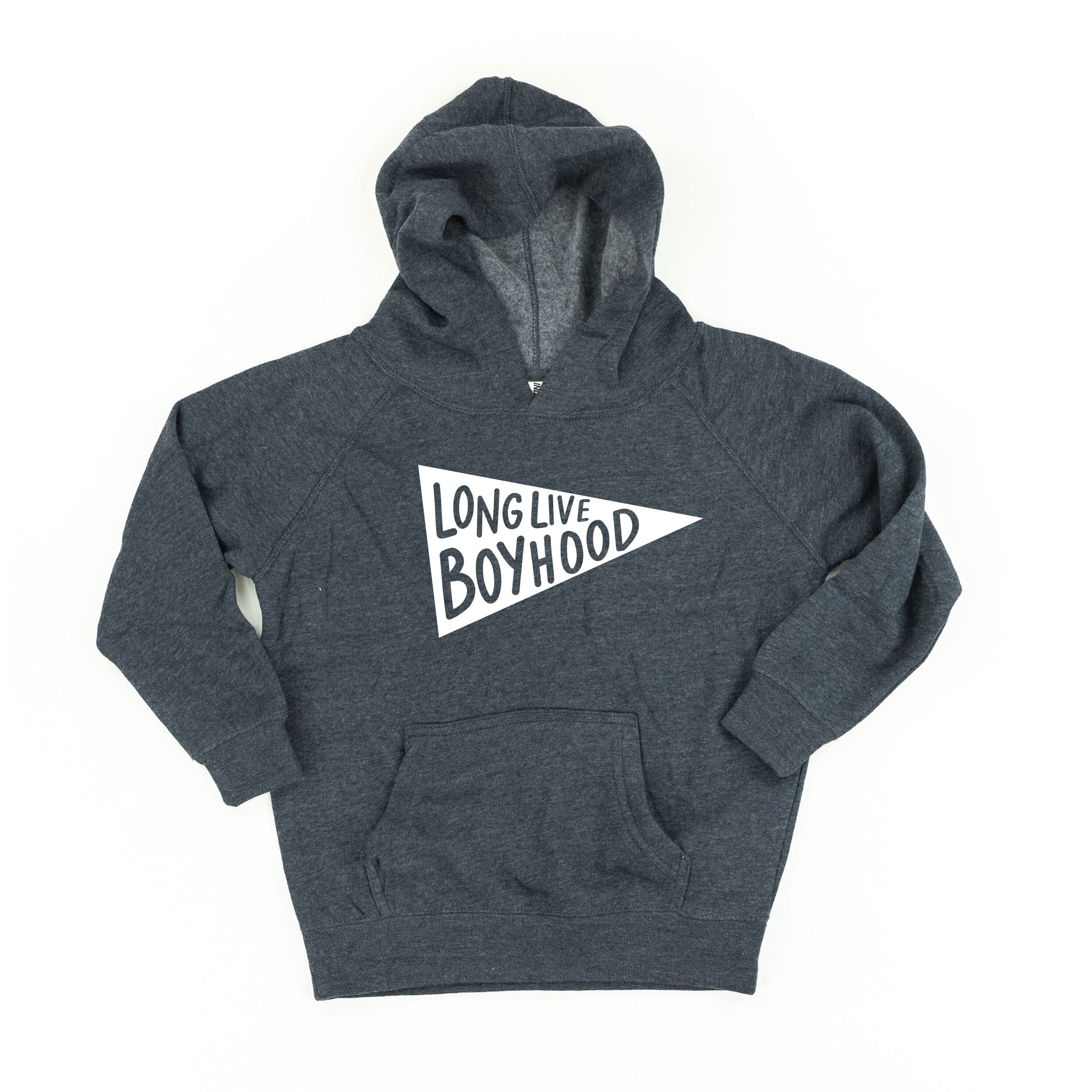 Long Live Boyhood - Child HOODIE Little Mama Shirt Shop LLC