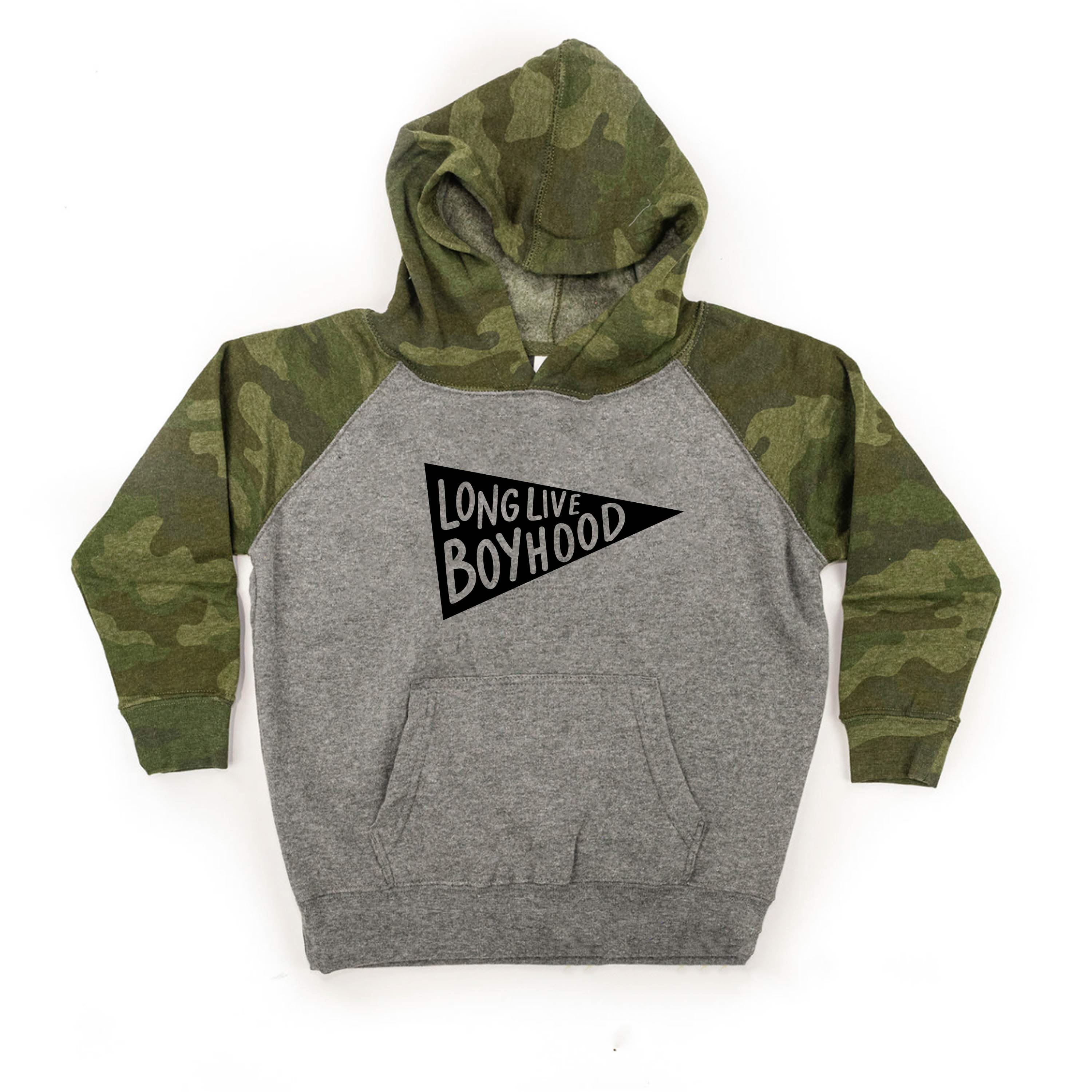 Long Live Boyhood - Child HOODIE Little Mama Shirt Shop LLC
