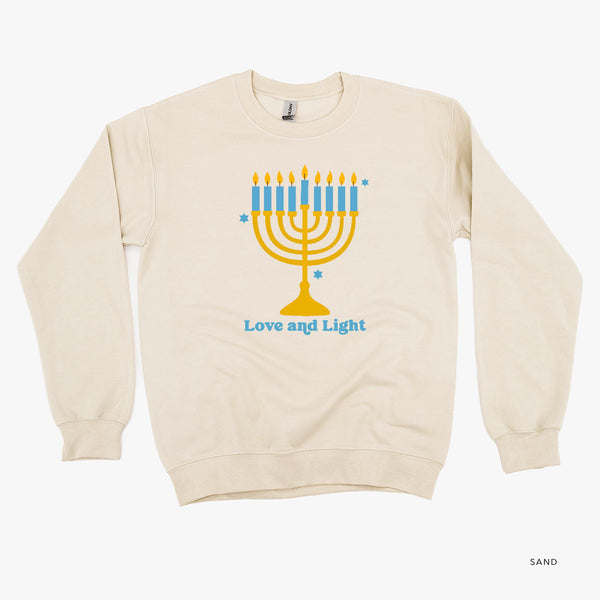 Love And Light - Hanukkah - BASIC Fleece