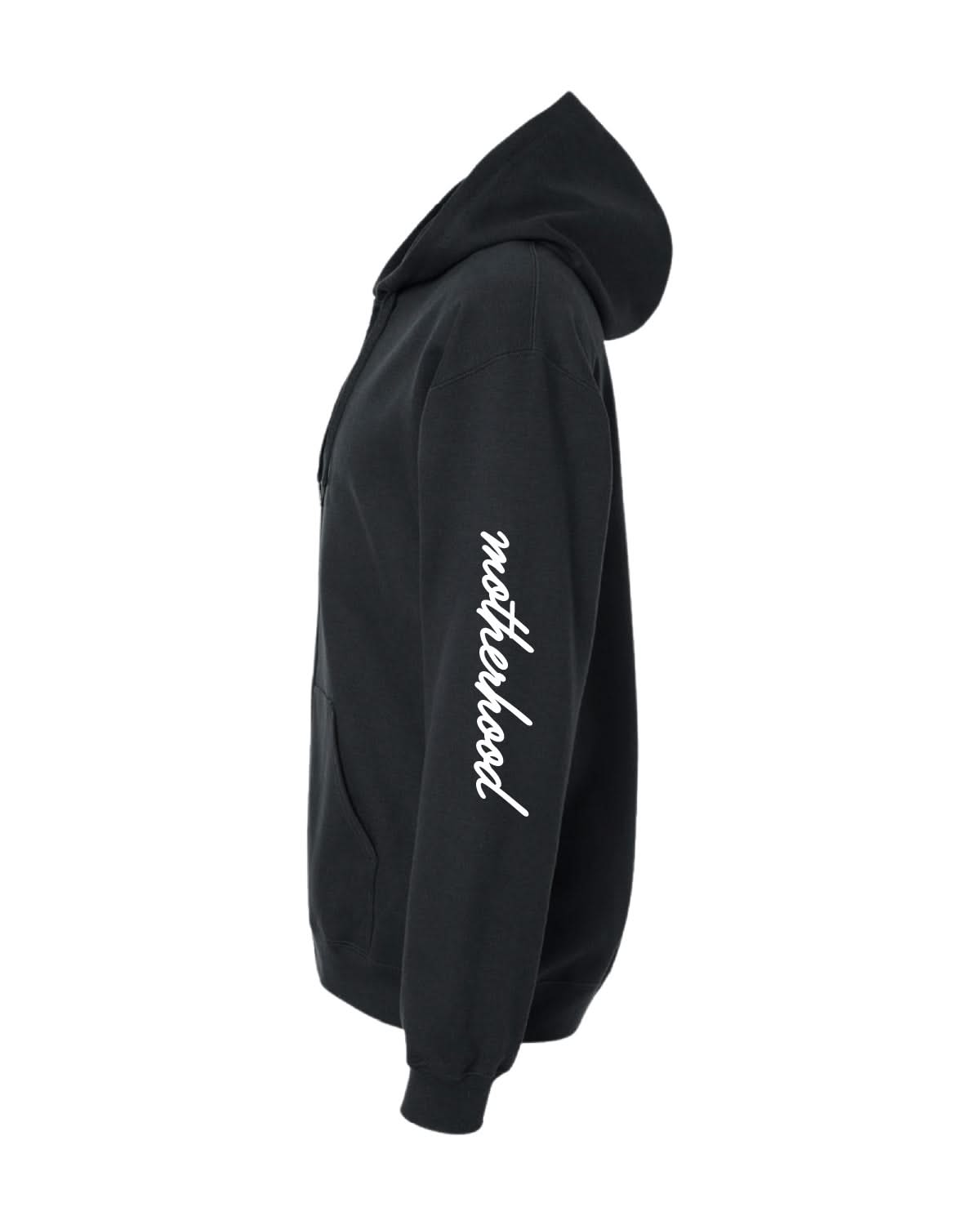 Redefine Motherhood - Zipup Hoodie Little Mama Shirt Shop LLC
