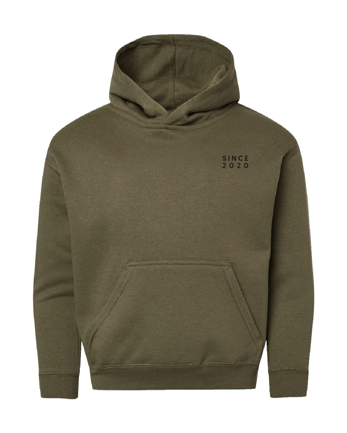 Childhood - Elevated Fleece Hoodie Little Mama Shirt Shop LLC