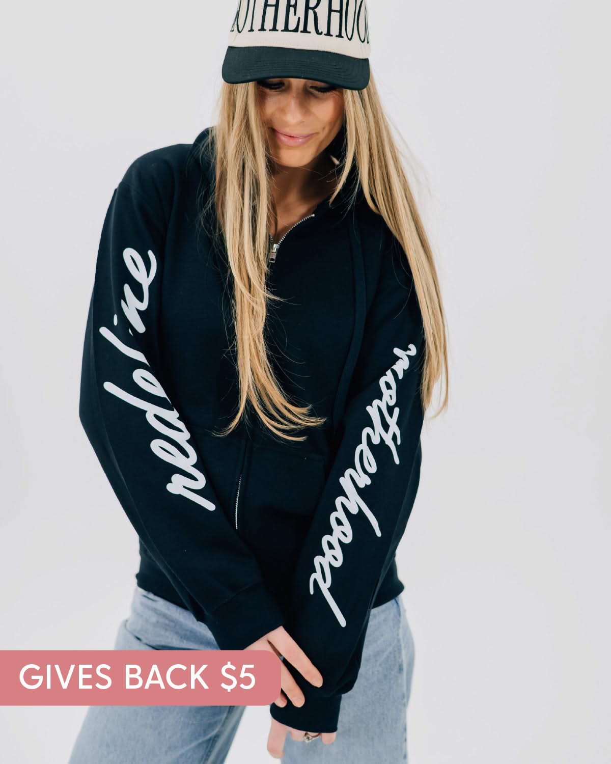 Redefine Motherhood – Women's Full Zip Sweatshirt | Little Mama Shirt Shop Little Mama Shirt Shop LLC