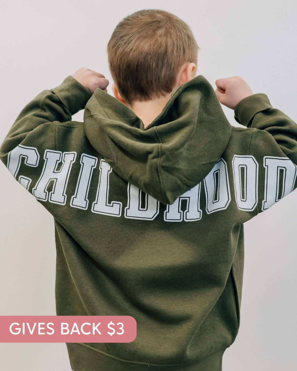 Childhood Elevated Fleece Hoodie – Customizable Year Embroidery Youth | Little Mama Shirt Shop Little Mama Shirt Shop LLC